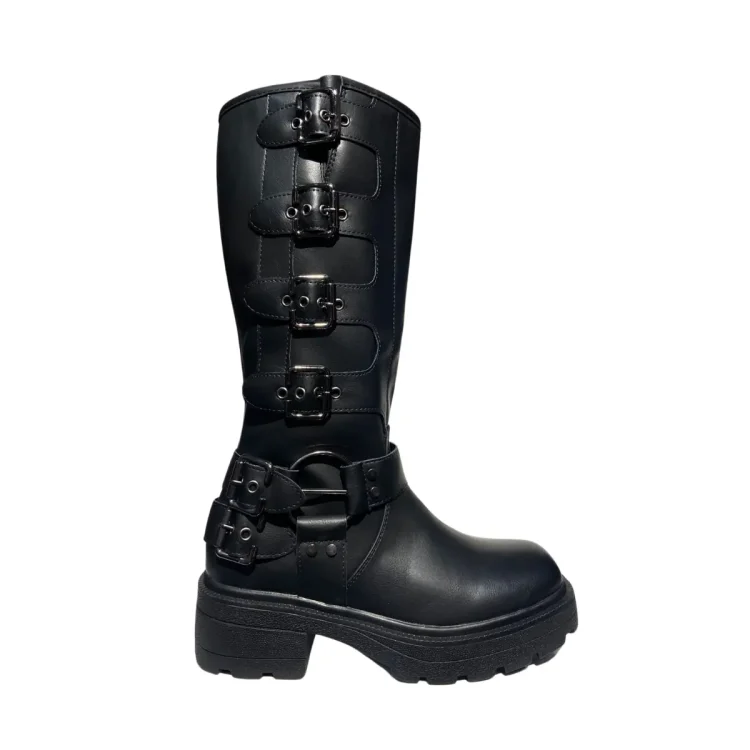 Biker boots caña alta AG001